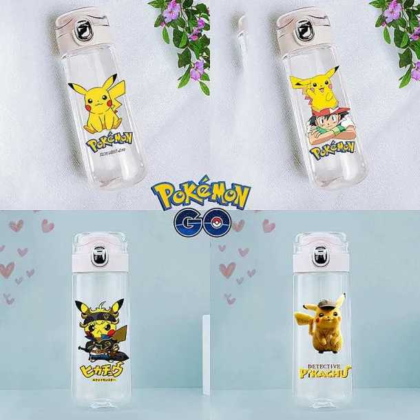Pokemon Pikachu Kinder Trinkflasche 520Ml
