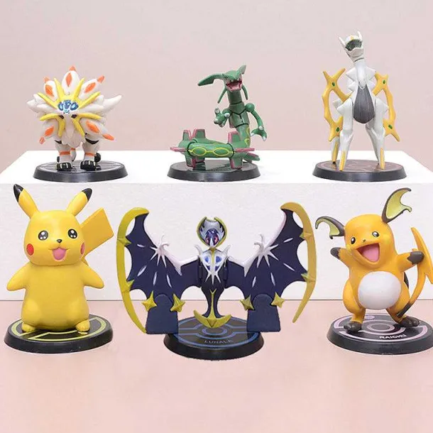 Pokemon Pikachu Mewtu U. A. Figuren Sets Mit Je 6 Pokemon