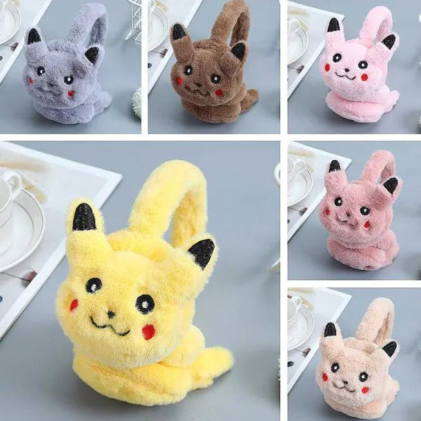 Pokemon Pikachu Ohrenschutzer Warmer Fur Kinder