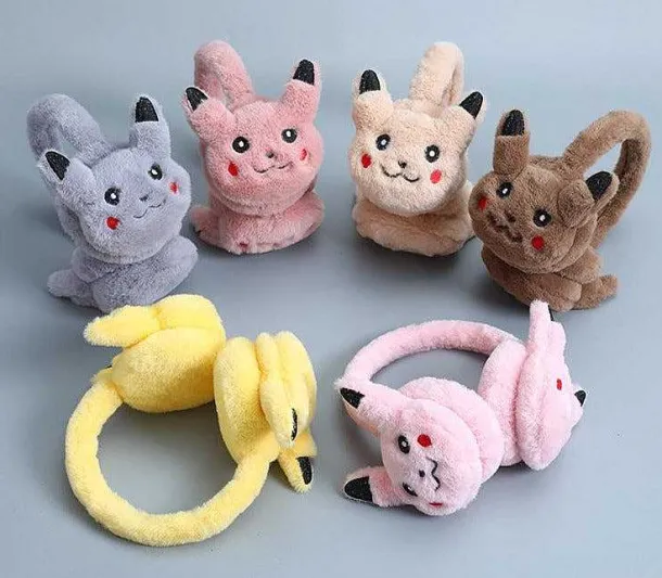 Pokemon Pikachu Ohrenschutzer Warmer Fur Kinder