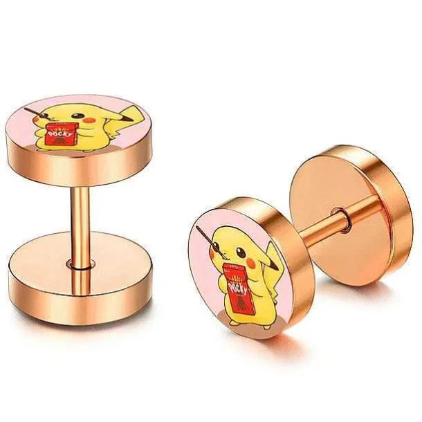 Pokemon Pikachu Ohrringe / Ohrstecker