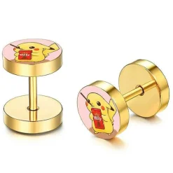 Pokemon Pikachu Ohrringe / Ohrstecker