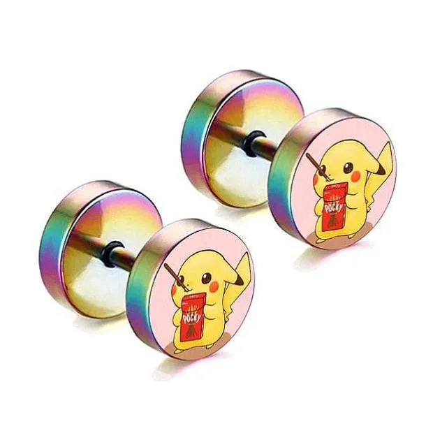 Pokemon Pikachu Ohrringe / Ohrstecker