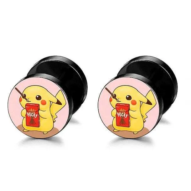 Pokemon Pikachu Ohrringe / Ohrstecker