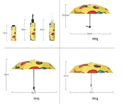 Pokemon Pikachu Regenschirme (Manuell Oder Automatik)