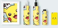 Pokemon Pikachu Regenschirme (Manuell Oder Automatik)