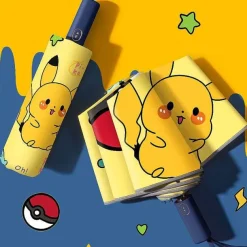 Pokemon Pikachu Regenschirme (Manuell Oder Automatik)