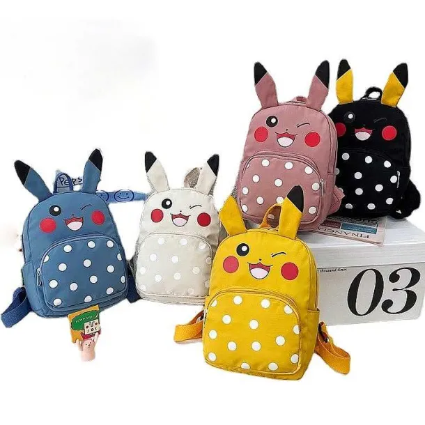 Pokemon Pikachu Rucksack Mit Lustigen Punkten