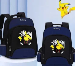 Pokemon Pikachu Schul Rucksack (42X32X18Cm)