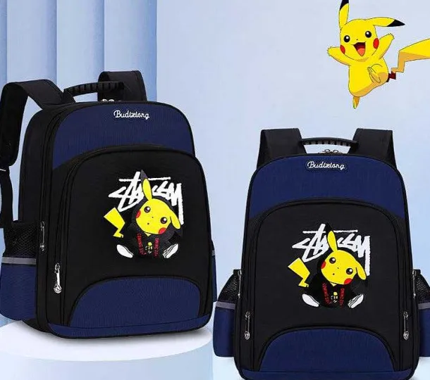 Pokemon Pikachu Schul Rucksack (42X32X18Cm)