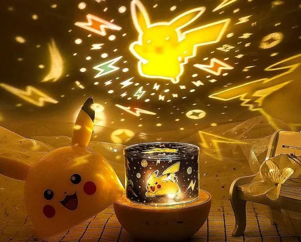 Pokemon Pikachu Sternenhimmel Projektor Lampe