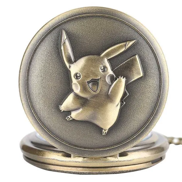 Pokemon Pikachu Taschenuhr Im Antken Design