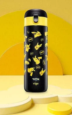 Pokemon Pikachu Thermo-Trinkflasche, 450 Ml