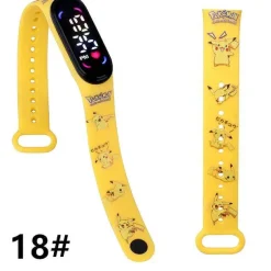 Pokemon Pikachu U. A. Digital Armbanduhr Fur Kinder