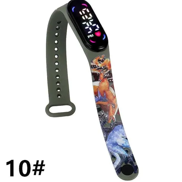 Pokemon Pikachu U. A. Digital Armbanduhr Fur Kinder