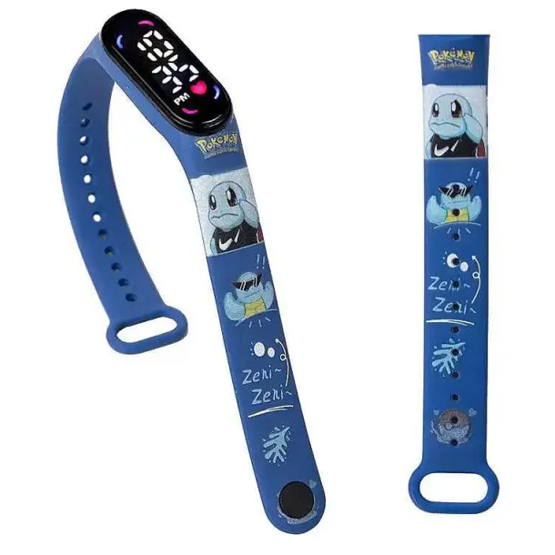 Pokemon Pikachu U. A. Digital Armbanduhr Fur Kinder