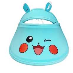 Pokemon Pikachu Visor Cap Fur Kinder