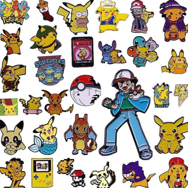Pokemon Pins - Anstecker (9 Motive)