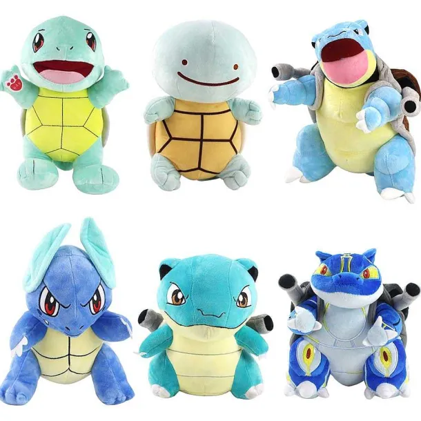 Pokemon Plusch Turtok / Blastoise, Wartortle / Schillok Oder Schiggy / Squirtle