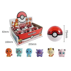 Pokemon Pokeball Mit Gesichtswechselnder Pokemonfigur