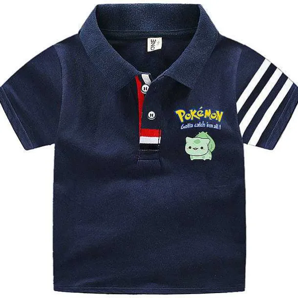 Pokemon Polo Shirts Fur Kinder Mit Vielen Verschiedenen Motiven Fur Den Sommer