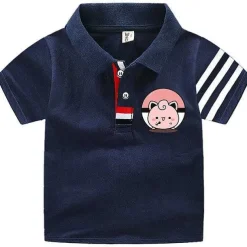 Pokemon Polo Shirts Fur Kinder Mit Vielen Verschiedenen Motiven Fur Den Sommer