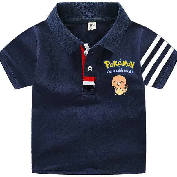 Pokemon Polo Shirts Fur Kinder Mit Vielen Verschiedenen Motiven Fur Den Sommer
