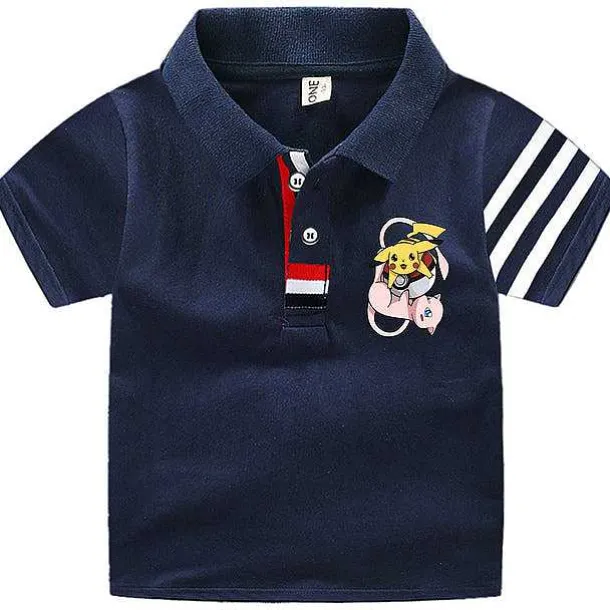 Pokemon Polo Shirts Fur Kinder Mit Vielen Verschiedenen Motiven Fur Den Sommer