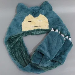 Pokemon Relaxo Snorlax Pluschige Cosplay Mutze Mit Langen Ohren