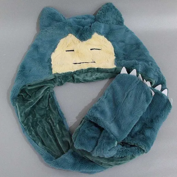 Pokemon Relaxo Snorlax Pluschige Cosplay Mutze Mit Langen Ohren