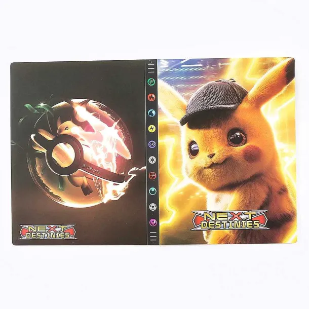 Pokemon Sammel Album Im 3D Shiny Look Fur 432 Karten