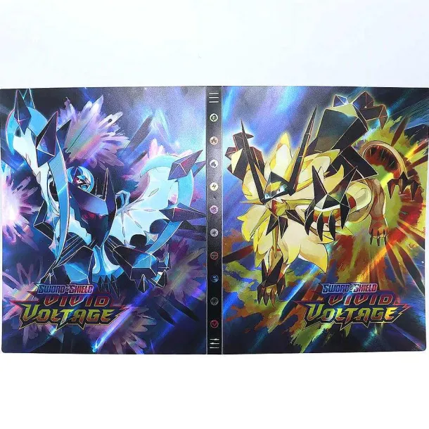 Pokemon Sammel Album Im 3D Shiny Look Fur 432 Karten