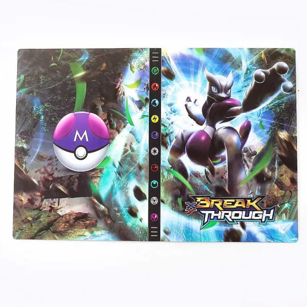 Pokemon Sammel Album Im 3D Shiny Look Fur 432 Karten