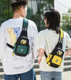 Pokemon Sling Bag - Kleiner Rucksack Tasche Mit Pikachu Motiv