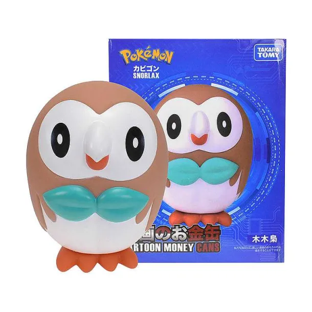 Pokemon Snorlax, Schiggy, Enton Oder Rowlet Spardose