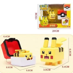 Pokemon Spielzeug Figuren Und Balle Im Pixel Look