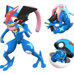 Pokemon Spielzeug Set Mit 2X Figur Und 2X Pokeball (Verschiedene Motive Zur Wahl)