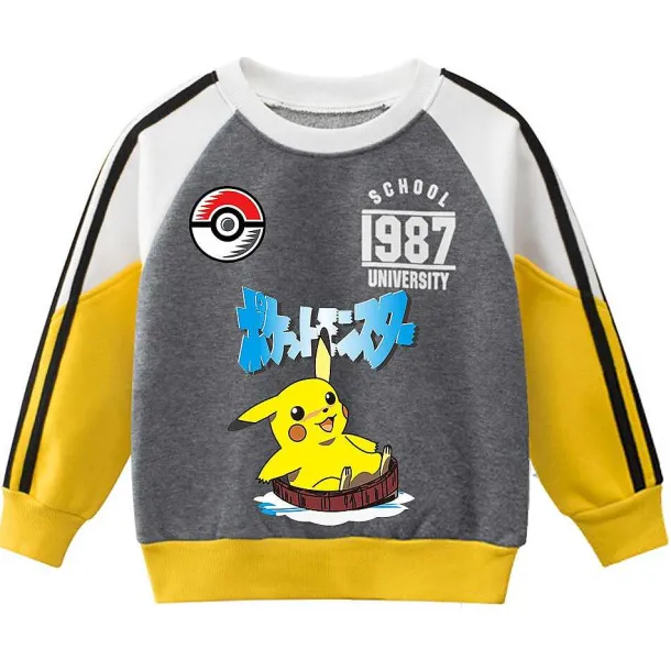 Pokemon Sportliches Kinder Sweatshirt