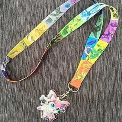 Pokemon Sylveon Keychain / Anhanger / Lanyard