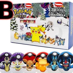 Pokemon 6-Teiliges Pokeball Weihnachts Set