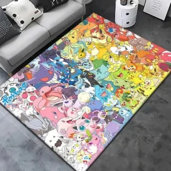Pokemon Teppich (Rechteck) In Verschiedenen Grosen Und Motiven