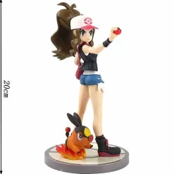 Pokemon-Trainer Mit Pokemon Sammelfigur