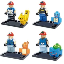 Pokemon Trainer Set Mit 4 Figuren