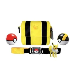 Pokemon Trainer Set Mit Gurtel, Pokeball, Tasche Und Figur