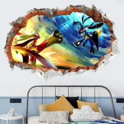 Pokemon Wandtattoo Wand Sticker - Verschiedene Motive