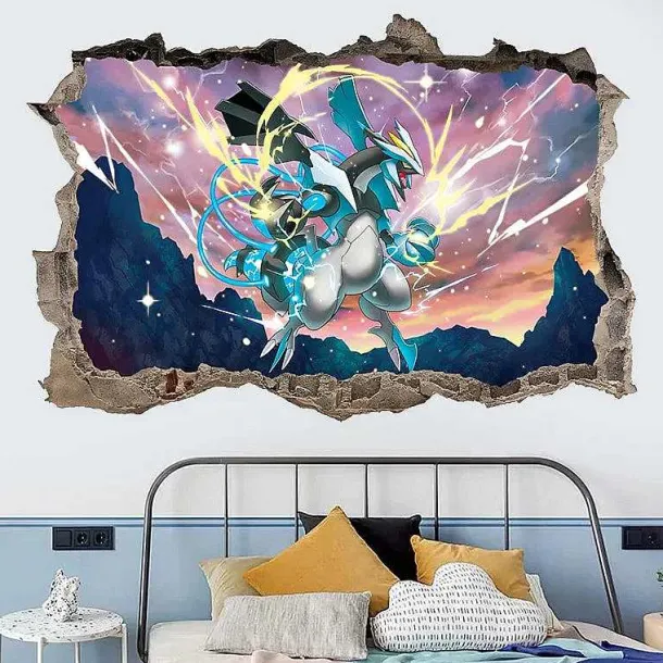 Pokemon Wandtattoo Wand Sticker - Verschiedene Motive