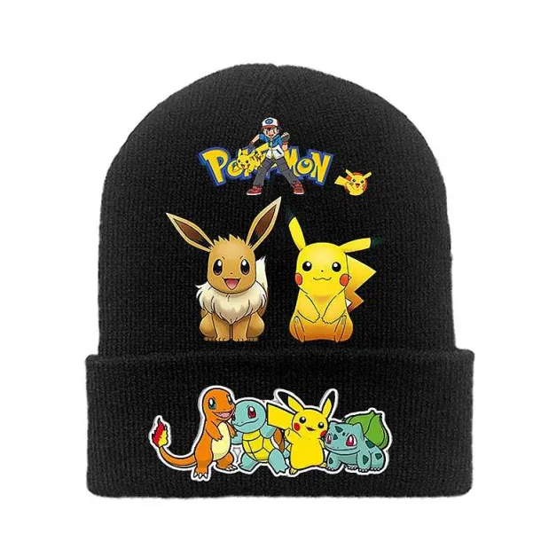 Pokemon Winter Mützen In Verschiedenen Motiven