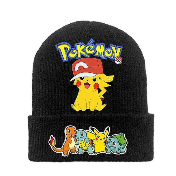 Pokemon Winter Mützen In Verschiedenen Motiven