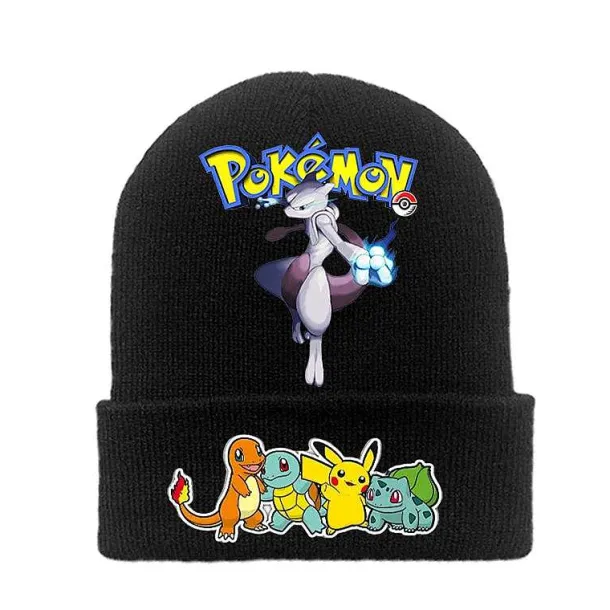 Pokemon Winter Mützen In Verschiedenen Motiven