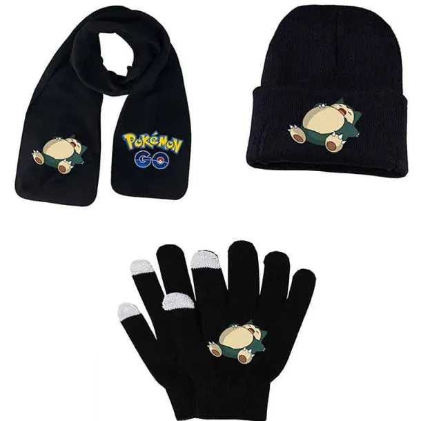 Pokemon Winter Sets: Mutze, Schal Und Handschuhe - Viele Motive